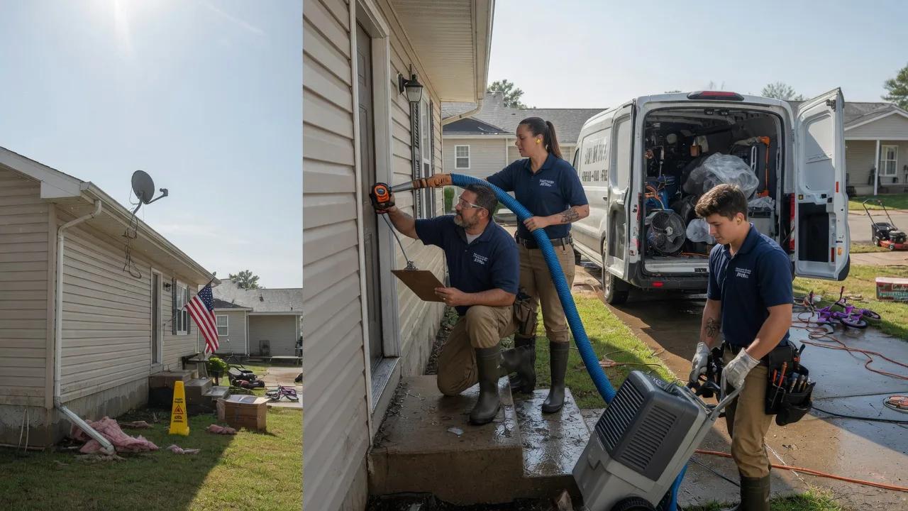 Ceiling Water Damage Restoration in Palmer, IA near me